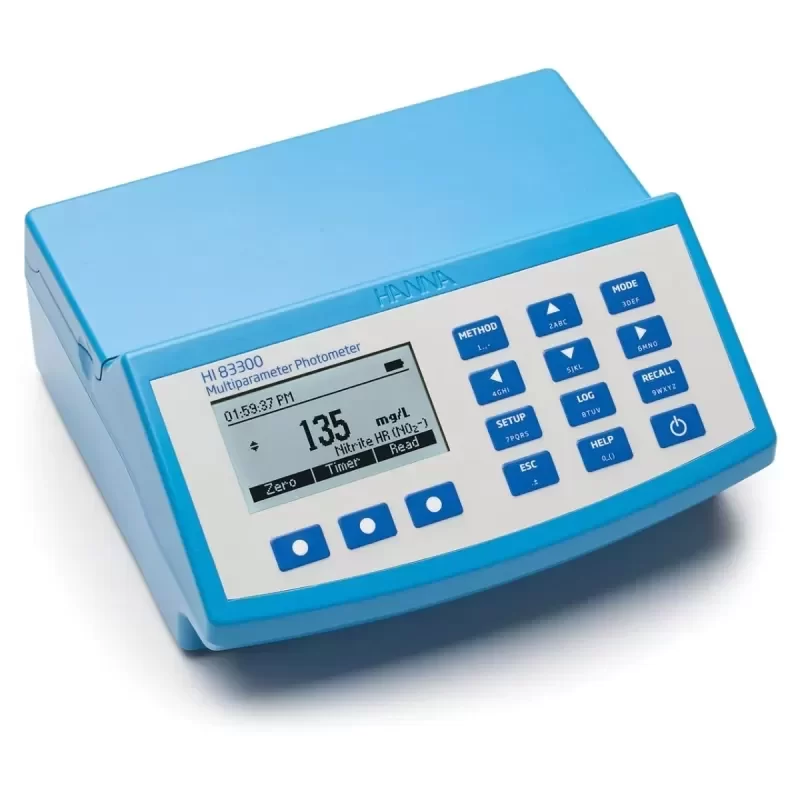 HANNA HI83300 Industrial pH Meter and Multiparameter Benchtop Photometer Plastic Material