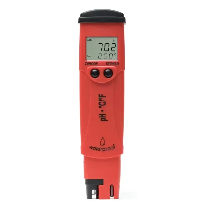 HANNA Hi98128 Waterproof pH Tester Portable Plastic Pocket PHep5 Water-Resistant Device