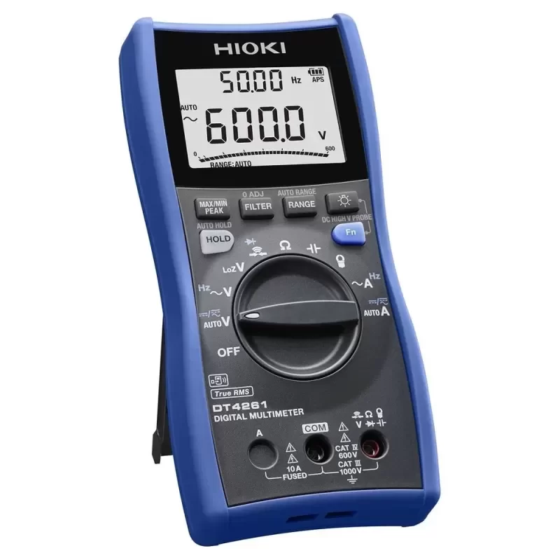 Hioki DT4261 Digital Multimeter with Wireless Adapter Convenient for Multimeter Use Hioki DT4261 Digital Multimeter with Wireless Adapter Convenient for Multimeter Use