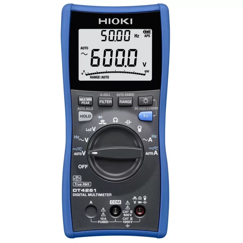Hioki DT4261 Digital Multimeter with Wireless Adapter Convenient for Multimeter Use Hioki DT4261 Digital Multimeter with Wireless Adapter Convenient for Multimeter Use