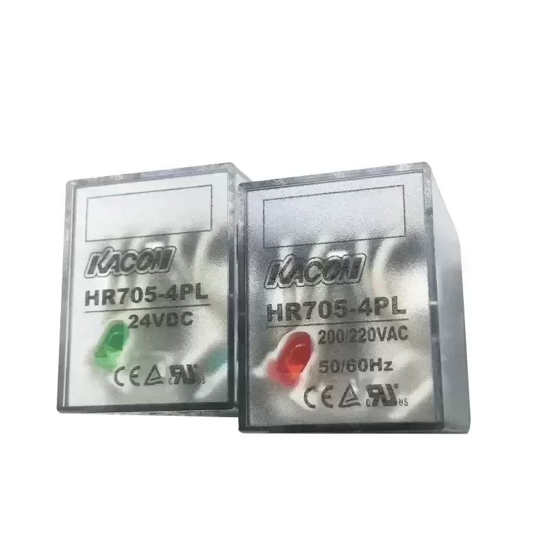 KACON HR705-2PL Series 2A+2B/4A+4B 5A Intermediate Relays KACON HR705-2PL Series 2A+2B/4A+4B 5A Intermediate Relays