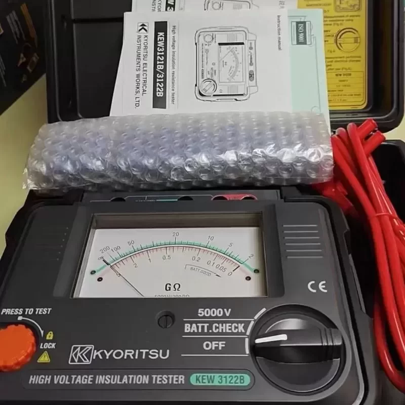Kyoritsu 3122B Digital High Voltage Insulation Testers 5000V