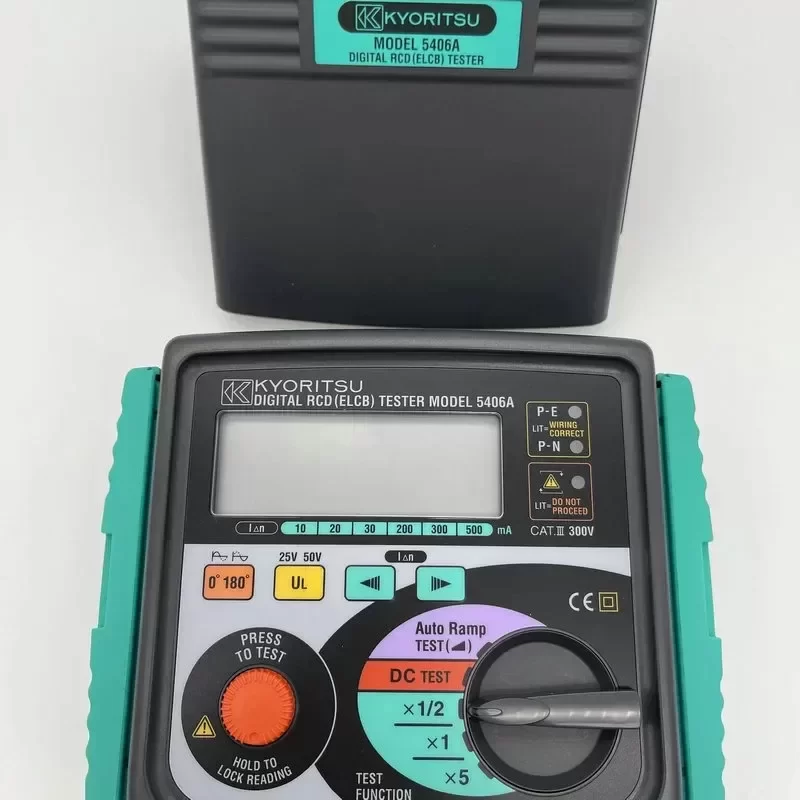 Kyoritsu KEW5406A Three-phase Leakage Switch Tester Digital Display Screen Kyoritsu KEW5406A Three-phase Leakage Switch Tester Digital Display Screen