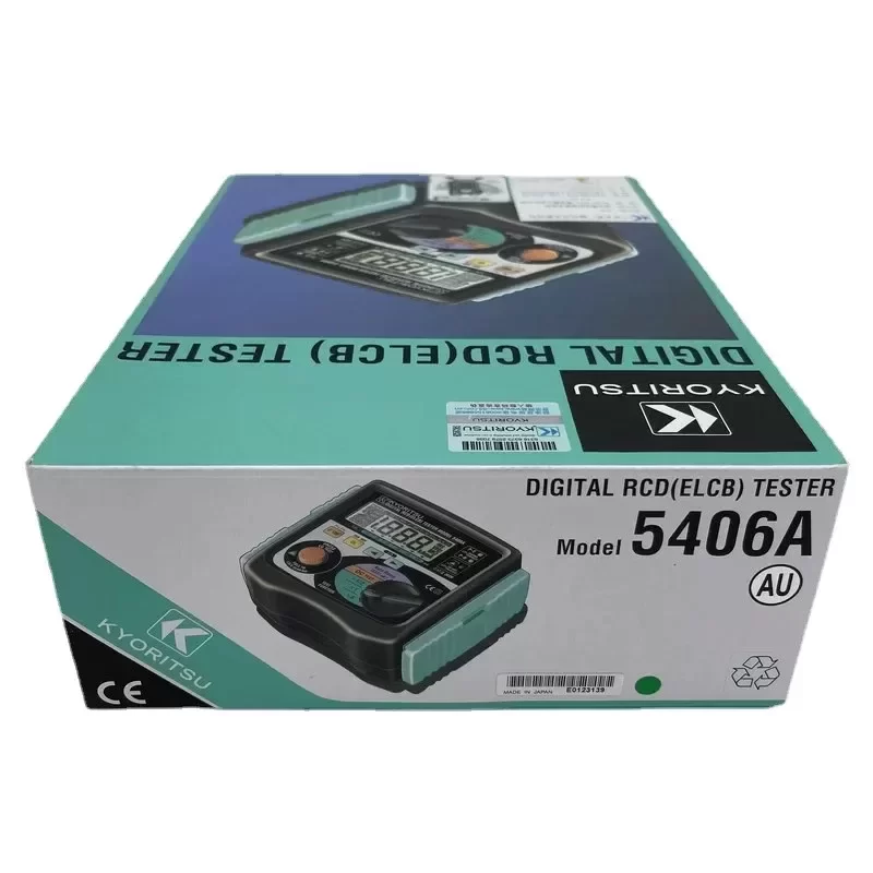 Kyoritsu KEW5406A Three-phase Leakage Switch Tester Digital Display Screen Kyoritsu KEW5406A Three-phase Leakage Switch Tester Digital Display Screen