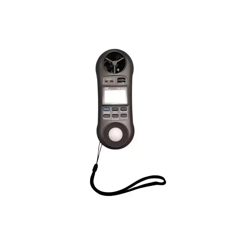 LUTRON LM-8010 Anemometer Humidity and Light Meter with Type K Thermometer