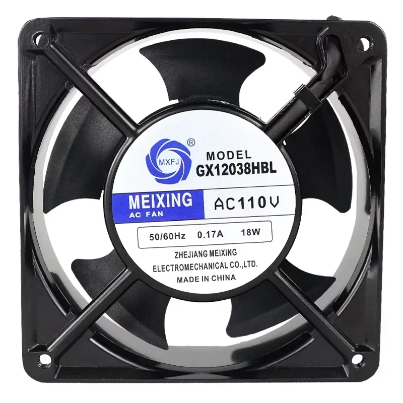 MEIXING GX12038HBL 120x120x38mm AC Axial Flow Fan