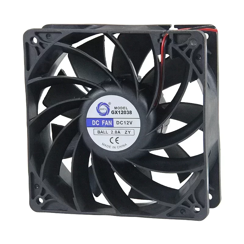 MEIXING GX12038ZY 2.0A 12VDC 120x120x38mm Axial Fan MEIXING GX12038ZY 2.0A 12VDC 120x120x38mm Axial Fan