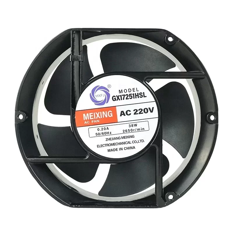 MEIXING GX17251HSL 172x150x51mm 220VAC Axial Flow Fan MEIXING GX17251HSL 172x150x51mm 220VAC Axial Flow Fan