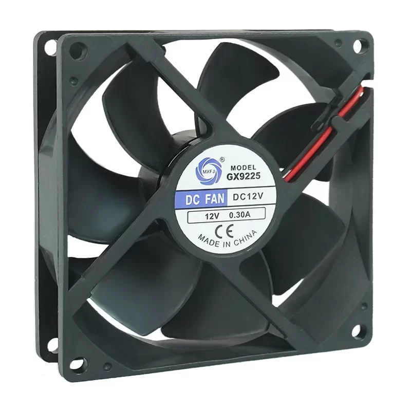 MEIXING GX9225 12V DC 0.3A 2.8W 92x92x25mm Axial Fan MEIXING GX9225 12V DC 0.3A 2.8W 92x92x25mm Axial Fan