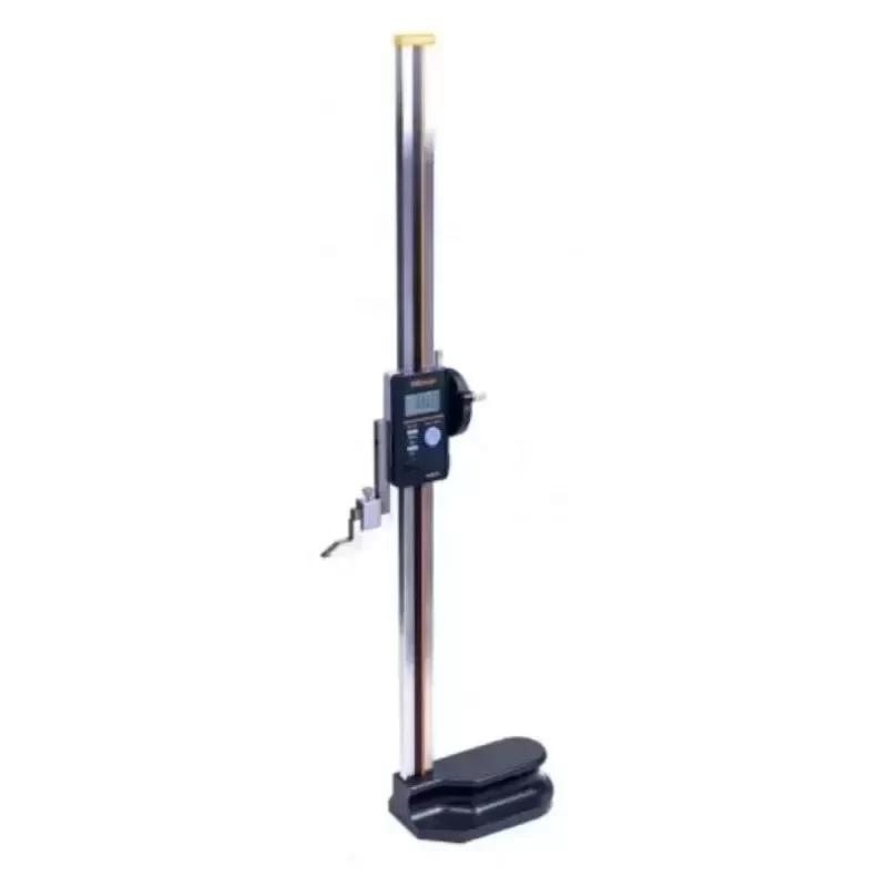 Mitutoyo Series 570 570-414 Digimatic Height Gauge with Slider Feed Wheel Absolute LCD Display