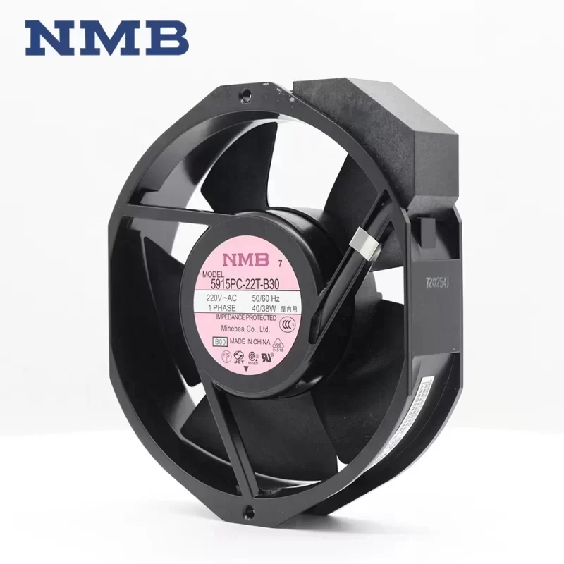 NMB 5915PC-22T-B30 172x38mm 38W 220V AC UPS Axial Fan NMB 5915PC-22T-B30 172x38mm 38W 220V AC UPS Axial Fan