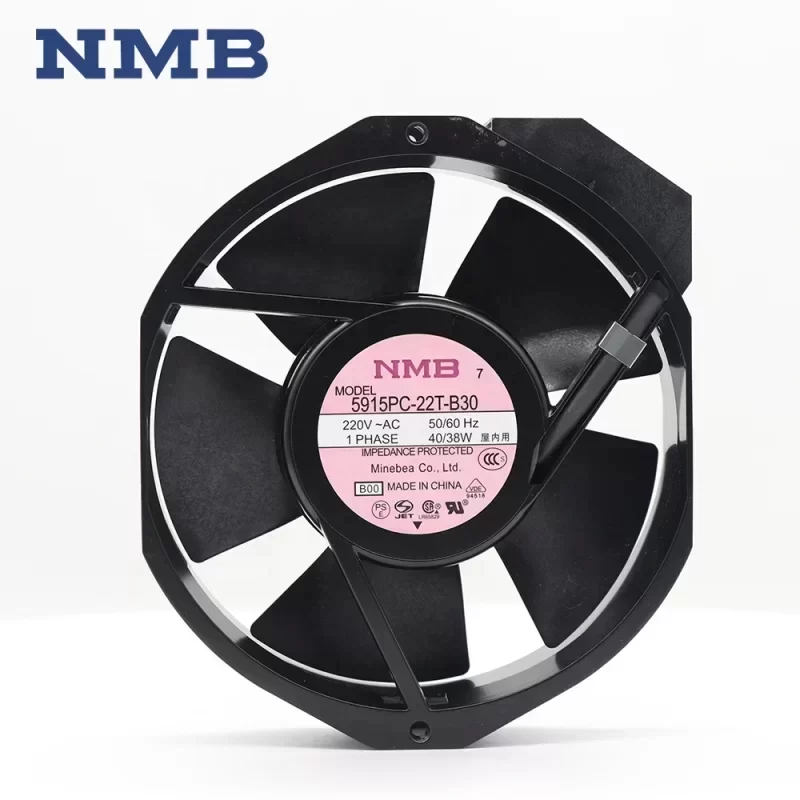 NMB 5915PC-22T-B30 172x38mm 38W 220V AC UPS Axial Fan NMB 5915PC-22T-B30 172x38mm 38W 220V AC UPS Axial Fan