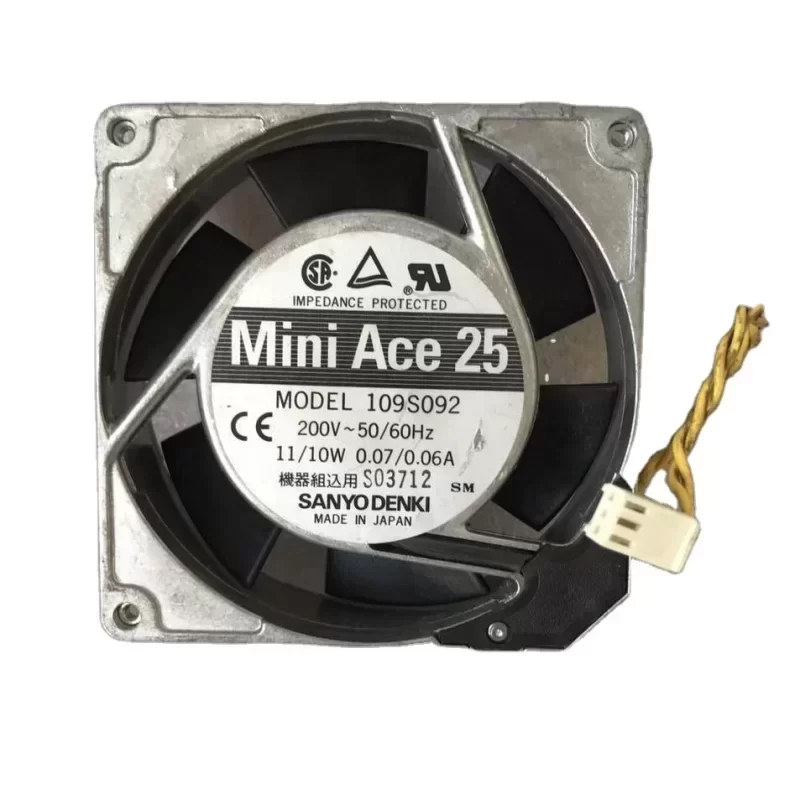 SANYO 109S092 92x92x25mm 200V AC Inverter Axial Fan