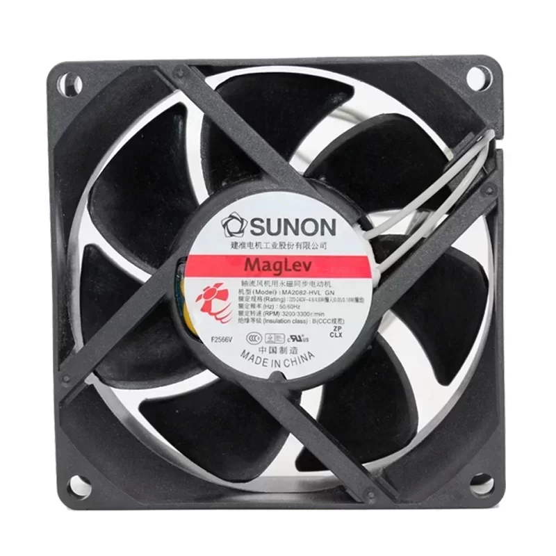 Sunon MA2082-HVL.GN 8cm 220V 240V AC Cabinet Axial Fan