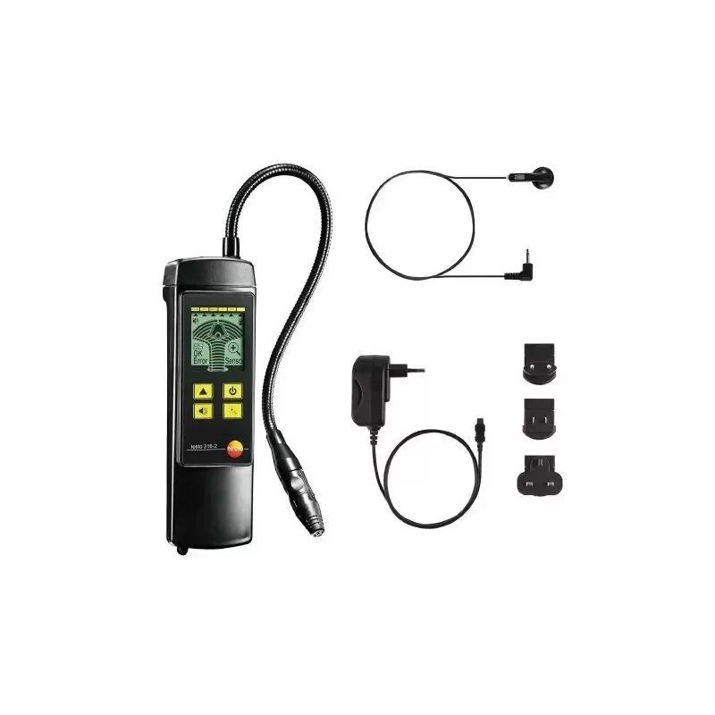 Testo 316-2 Gas Leak Detector 10 Ppm Methane/Propane Range NiMH Battery
