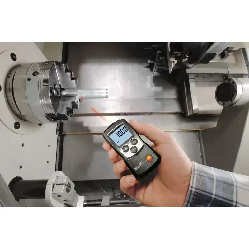 Testo 460 Compact Pocket Pro Non-Contact Tachometer Speed Measuring Instrument Testo 460 Compact Pocket Pro Non-Contact Tachometer Speed Measuring Instrument