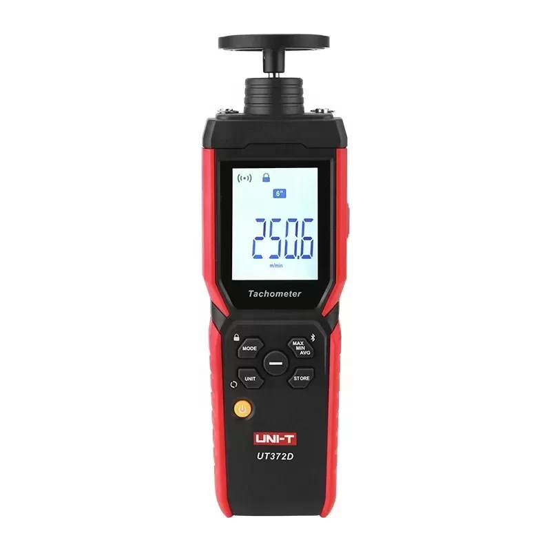 UNIT UT372D Digital Speed Measuring Instrument 2-in-1 Contact and Non-Contact Tachometer