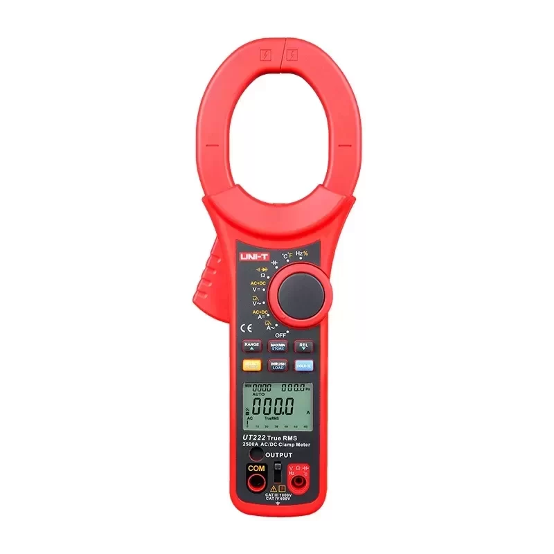 UT221 UNI-T 63mm Jaw Opening DC AC 2000A Digital Clamp Meter UT221 UNI-T 63mm Jaw Opening DC AC 2000A Digital Clamp Meter