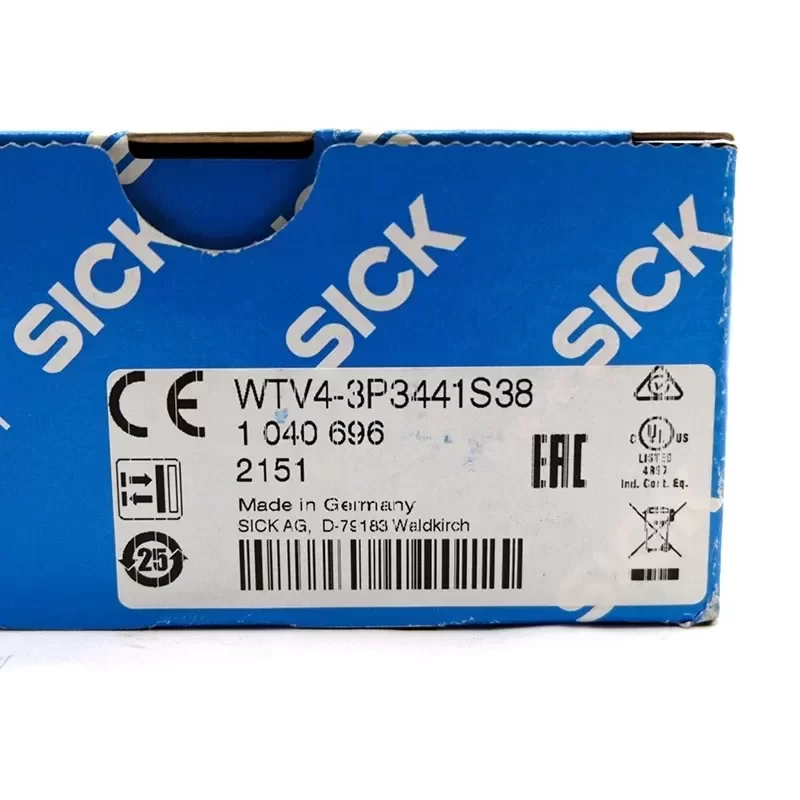 WTV4-3P3441S38 CNC SICK Photoelectric Sensor WTV4-3P3441S38 CNC SICK Photoelectric Sensor