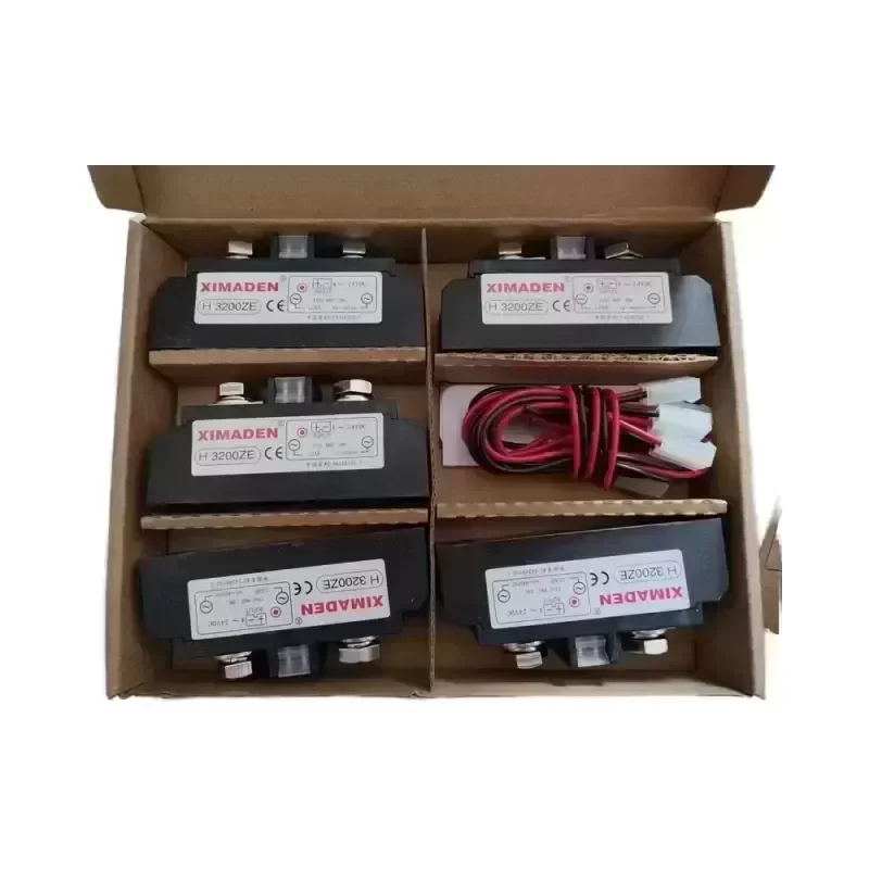 XIMADEN H3200ZE Solid State Relay 200A SSR 380V 3-32VDC Control XIMADEN H3200ZE Solid State Relay 200A SSR 380V 3-32VDC Control