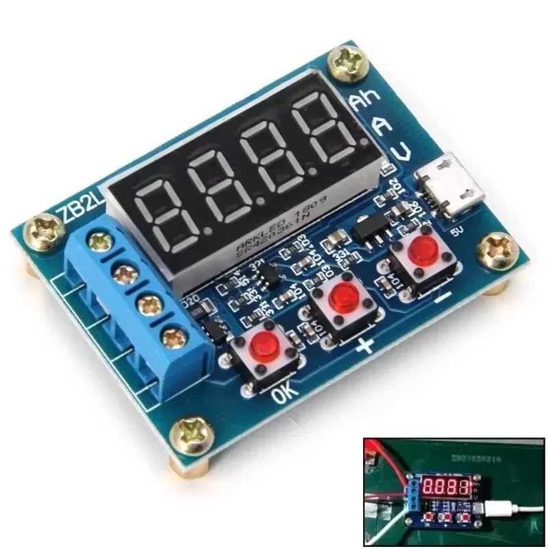 ZB2L3 18650 External Load Discharge Type Battery Capacity Tester ZB2L3 18650 External Load Discharge Type Battery Capacity Tester